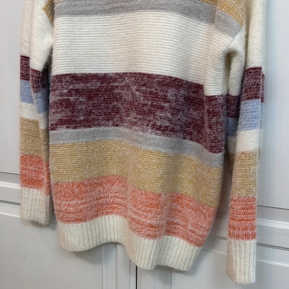 Staccato Colorful Striped Women's Sweater. Size M. - Picture 8 of 8